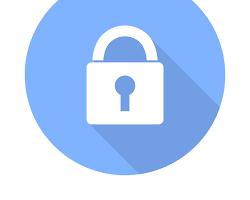 Image is a lock symbol used to resemble Data Security and Privacy
